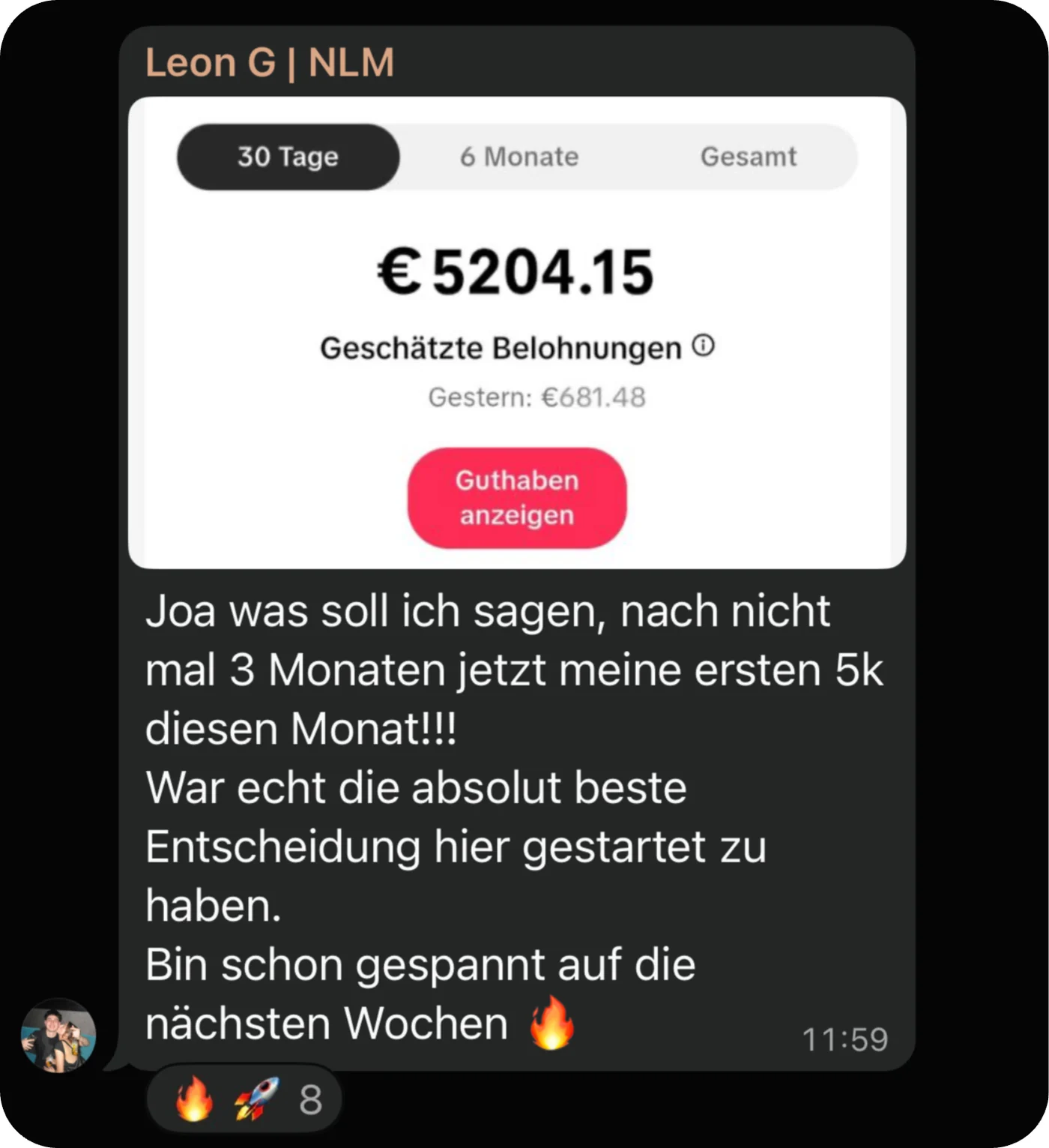 Chat mit Leon